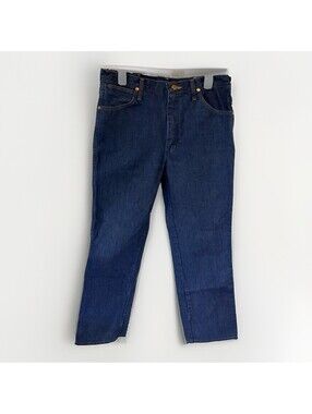 Wrangler Jeans Mens 32x32 Blue Cowboy Cut Slim Fit 936PWD Denim Pants Western